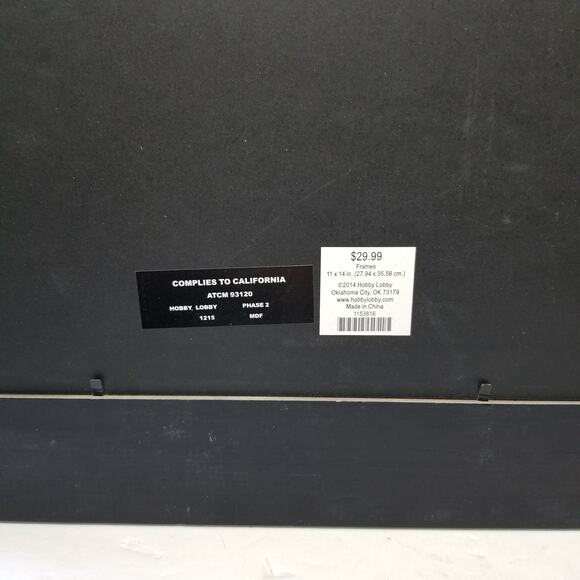 Rustic 19x16 photo frame wood has some scratches 5.1343 - Picture 10 of 12